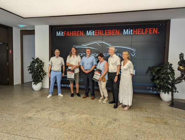 Spendenübergabe im Rathaus Waldsassen mit allen Teilnehmern